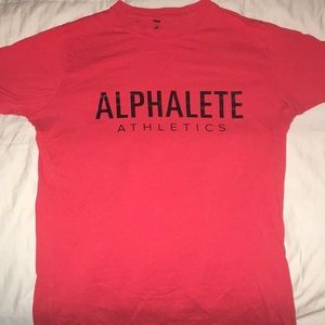 Alphalete Performance Tee Men’s Small Infared